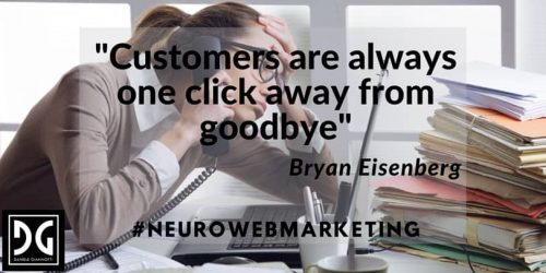 Customers are always one click away from goodbye